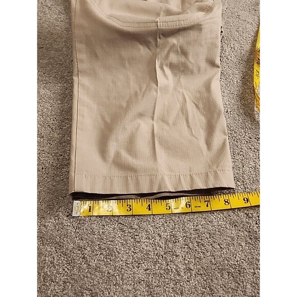 First Tactical Pants Mens 36x34 Tan Cargo Ripstop Cotton Blend Military Logo - Picture 11 of 15